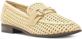 Arezzo Nola Woven Bit Loafer in Panacota at Nordstrom, Size 5.5