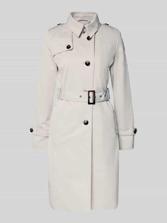 Jake*s Casual Trenchcoat mit Stoffg&uuml;rtel in Offwhite, Gr&ouml;&szlig;e 34
