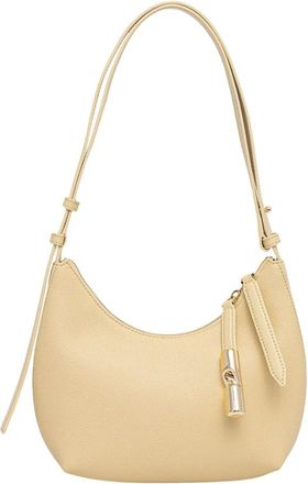 Furla Goccia S Crossbody Bag - Dames - Schoudertassen - Beige - ONE Size - Leer - Tassen