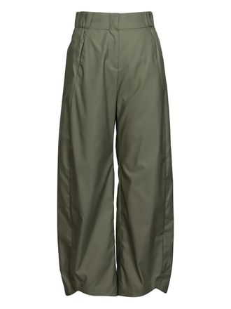Zero + Maria Cornejo Broek met elastische taille - Groen