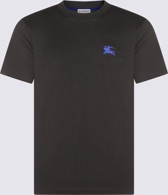 Burberry T-Shirts And Polos Blacks And Greys-Uomo
