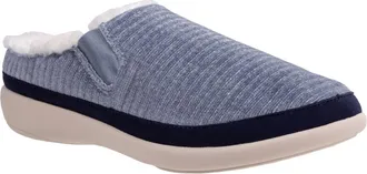 Revitalign Apres Faux Fur Lined Slipper in Slate Blue at Nordstrom, Size 6