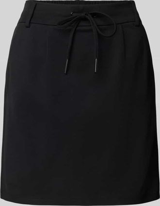 Only Ausgestellter Mini-Rock aus Viskose-Mix Modell POPTRASH in Black, Gr&ouml;&szlig;e S