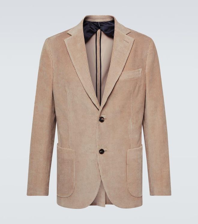 Cotton corduroy blazer
