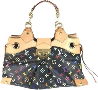 Louis Vuitton Pre-owned Canvas Handbag - Dames - Vintage Handtas - Veelkleurig - ONE Size - Vintage