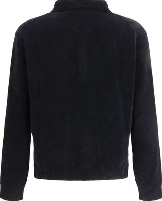 Sunflower Mens Chenile Polo Black Cotton Shirts T-shirts And Polos