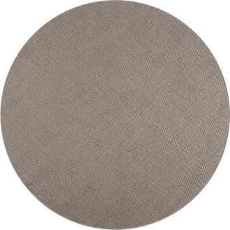 vidaXL Alfombra Interior Lugo Crema Y Taupe &Oslash; 120 Cm Poli&eacute;ster Vidaxl