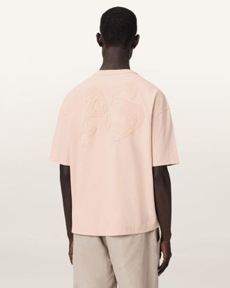 AllSaints Insignia Short Sleeve Cotton T-Shirt