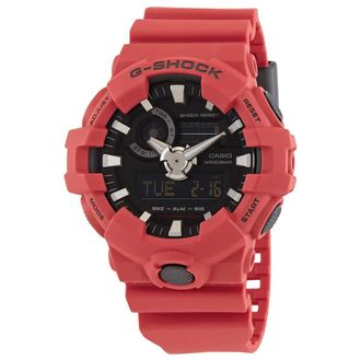 Casio G-Shock Alarm World Time Quartz Analog-Digital Mens Watch GA7004ADR