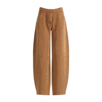 Elisabetta Franchi Mujer, Pantalones, Marr&oacute;n, Talla: W25