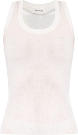Lisa Yang Ina ribbed top - women - Cashmere - 0 - White