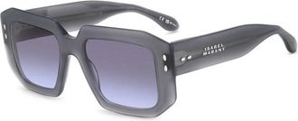 Isabel Marant Authentieke Premium IM 0143/S Bril - unisex - Zonnebrillen - Grijs - 53 MM - Accessoires