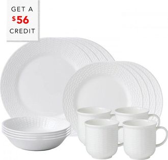 Wedgwood Nantucket Basket 16Pc Set