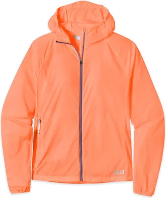 Stio | Womens Second Light Windshell Jacket, Size Extra Small in Neon Bloom