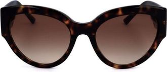 Bulgari Ladies Brown Cat Eye Sunglasses 0BV8258-504/13-1