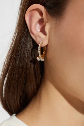 Marc Jacobs Earrings In The Shape Of Rings, Womens, Gold