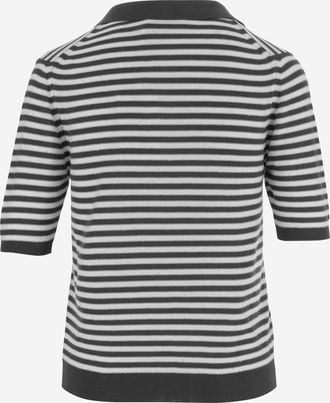 Bruno Manetti Womens Polo Shirt Cotton Blend Multicolour Tops