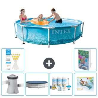 Intex Piscina Con Estructura Redonda - 305x76 Cm - 7-piezas S335