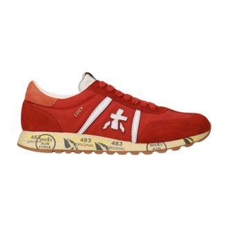 Premiata Sneakers, female, Red, Size: 10 US Lucyd 0.1 8142 Sneaker