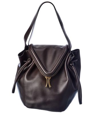 Bottega Veneta Beak Leather Bucket Bag