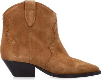 Isabel Marant Schoenen, Dames, Bruin, 36 EU, Su&egrave;de, Dewina Enkellaarsjes