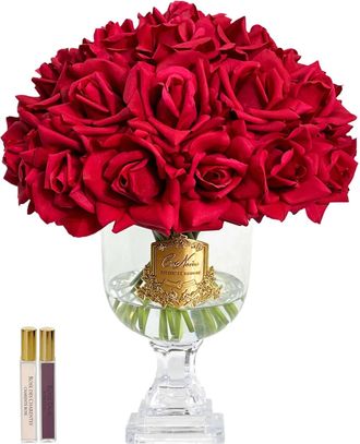 Côte Noire Luxuriöser Raumduft Luxury Versailles Rose Bouquet - Rot/Gold