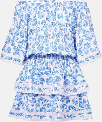 Melissa Odabash Abito corto Micha con stampa