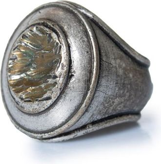 Maison Margiela Maison Margiela, zilveren en gouden ring