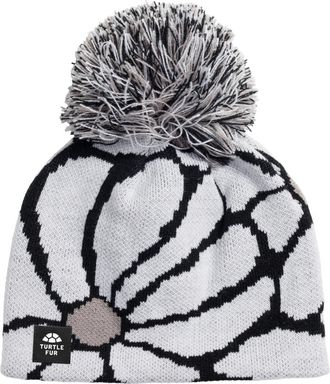 Turtle Fur Bloom Bloom Hat Black