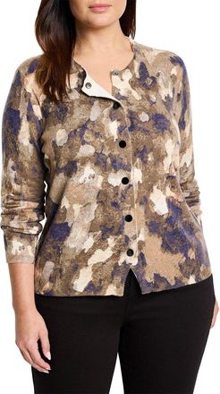 Nic+Zoe Nic+Zoe Plus Femme Camo Cardigan