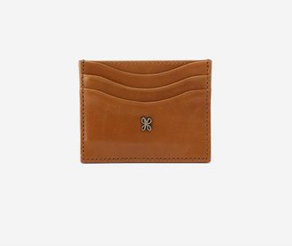 Hobo Womens Max Card Holder In Truffle
