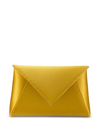 TYLER ELLIS small Lee Pouchet clutch bag - Yellow