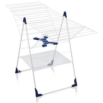 Leifheit Telegant 81 Protect Plus Tendedero De Pared, 103 X 53 Cm, Blanco (83100)