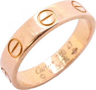 Cartier Pink Gold (18K) Band Ring (Pre-Owned)