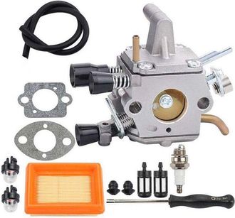 OEM Carburador - Para Motosierras Fs120 Fs200 Fs250 Fs300 Fs350 Fr350 Fr450 Fr480 - Repuesto Original