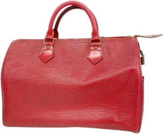 Louis Vuitton Pre-owned Handbags, female, Red, Size: ONE SIZE Pre-owned Speedy 30 Handbag
