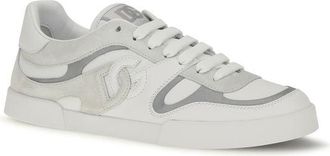 Dolce & Gabbana Mens White Calf Leather Bos Taurus Low Top Sneakers