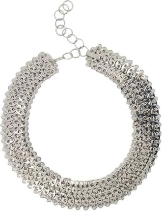 Paco Rabanne 1969 Zilver Messing Riem - Dames - Riemen - Grijs - ONE Size - Accessoires