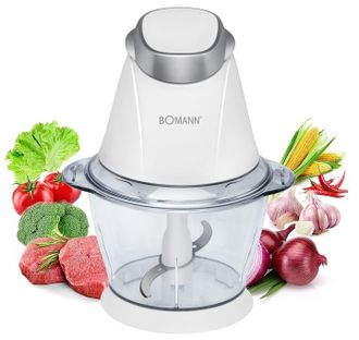 Bomann Cortadora El&eacute;ctrica Bomann Mz Para Verduras, Frutas, Carne Y Sopas