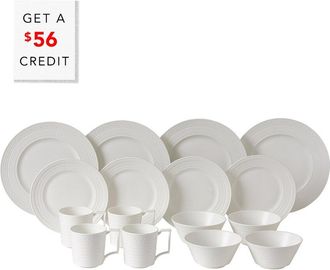 Wedgwood Intaglio 16Pc Boxed Set