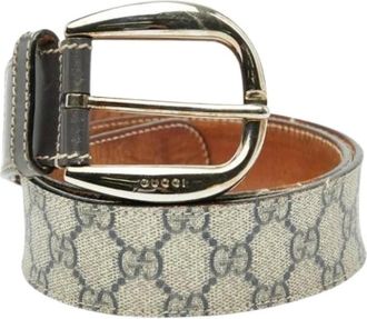Gucci Pre-owned Belts, female, Beige, Size: ONE SIZE Pre-owned Vintage Belt
