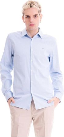 Lacoste M Camicia Manica Lunga - Heren - Casual Overhemden - Blauw - 4XL - Overhemden