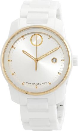 Movado Bold Verso Quartz White Dial Mens Watch 3600900
