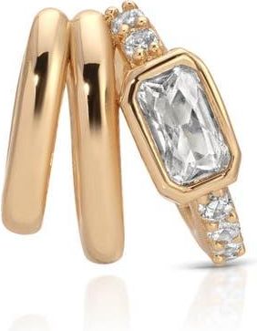 Ettika Single Cluster Ear Cuff in Gold at Nordstrom