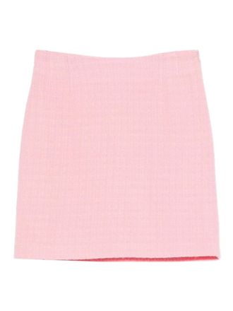 Versace 1997 wool skirt - women - Wool/Viscose - 42 - Pink