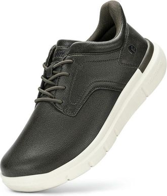 Generic NYSBH Mens Shoes Wide Width Leather Slip-On Casual Shoes Lightweight for Swollen Feet Arch Support Pain Relief