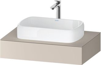 Duravit Qatego Console, 800x550x170mm, avec d&eacute;coupe au centre, - Duravit