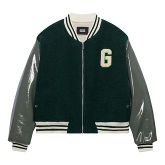GCDS Gcds, Dames, Jassen, Groen, Maat: XL Poliester
