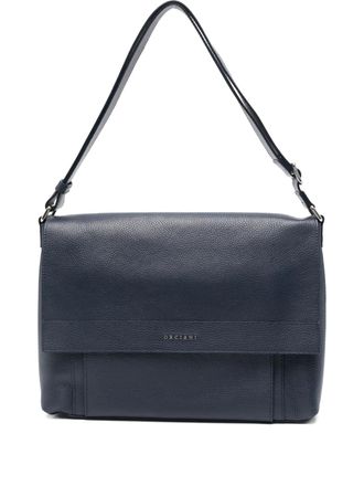 Orciani leather messenger bag - men - Calf Leather - One Size - Blue