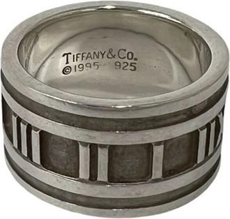 Tiffany & Co. Silver Silver 925 Band Ring (Pre-Owned)